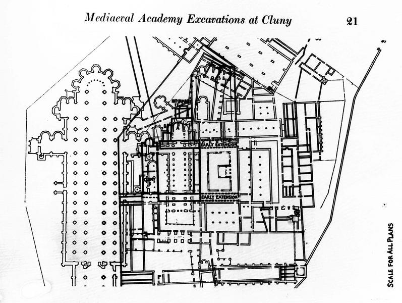 Plan supposé de Cluny I