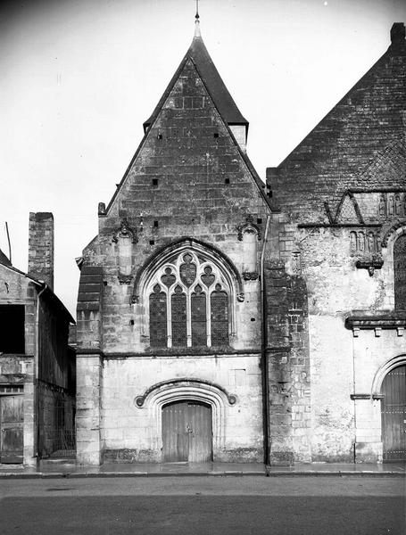 Façade occidentale, pignon de gauche