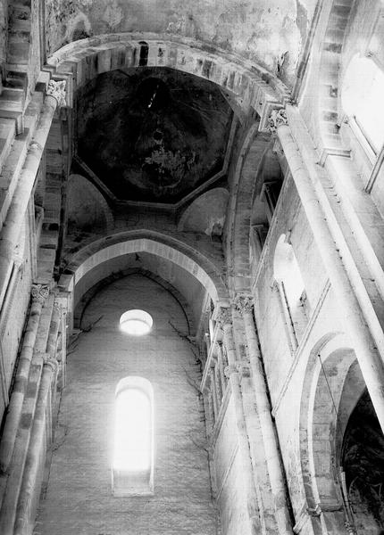 Croisillon sud du grand transept, parties hautes vers le nord