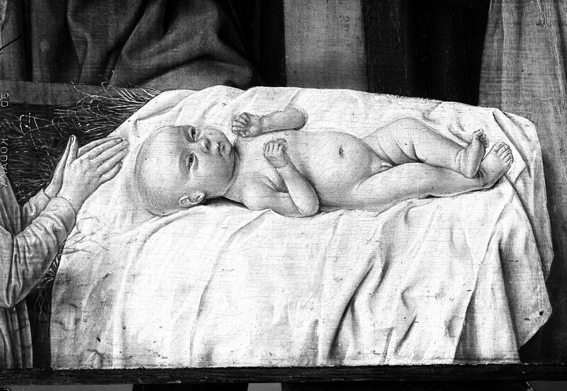 Tableau, la Nativité, l'Enfant - © Ministère de la Culture (France), Médiathèque du patrimoine et de la photographie, diffusion RMN-GP