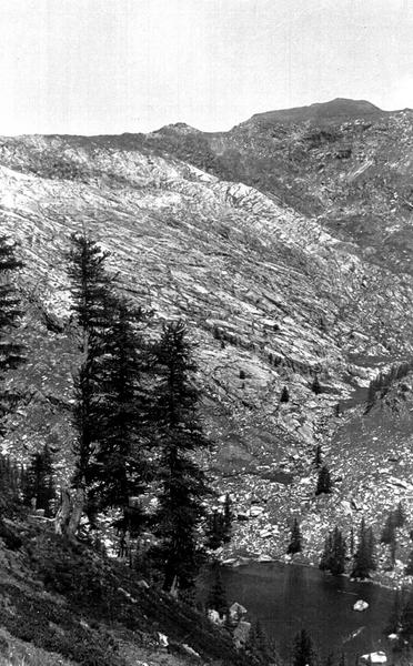 Montagne de Sainte-Marie, frises de Sainte-Marie, lac vert