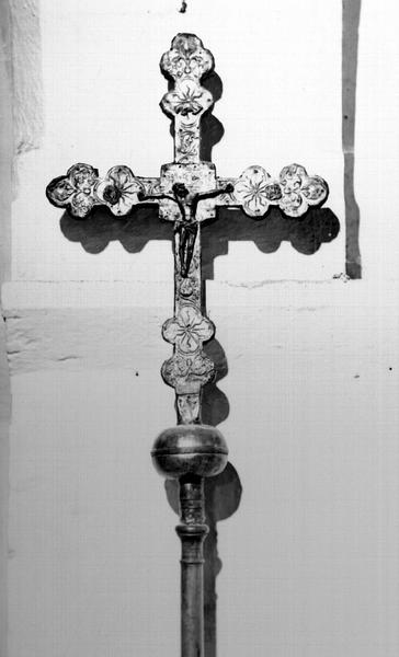 Croix de procession en cuivre - © Ministère de la Culture (France), Médiathèque du patrimoine et de la photographie, diffusion RMN-GP