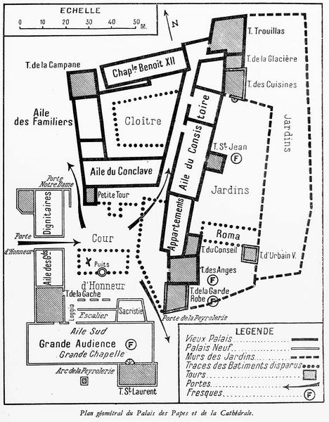 Plan général d'après publication Avignon