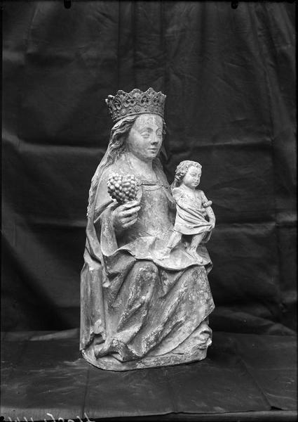 Statuette : Vierge à l'Enfant dite Vierge des Vignerons