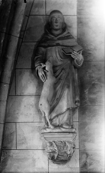 Statue : saint Gilles