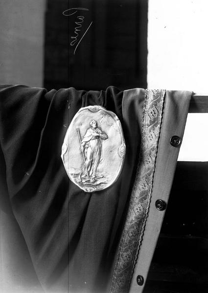 Médaille en argent : saint Josse