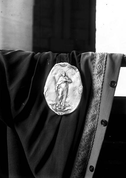 Médaille en argent : saint Josse