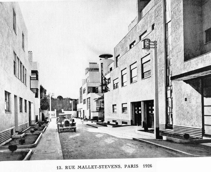 La rue Mallet-Stevens