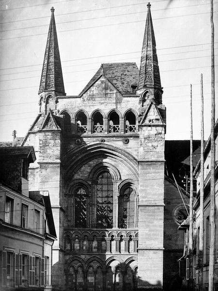 Vue extérieure : transept sud