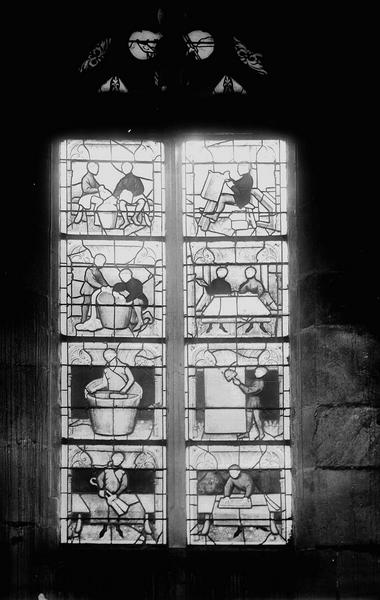 Vitrail des drapiers - © Ministère de la Culture (France), Médiathèque du patrimoine et de la photographie, diffusion RMN-GP