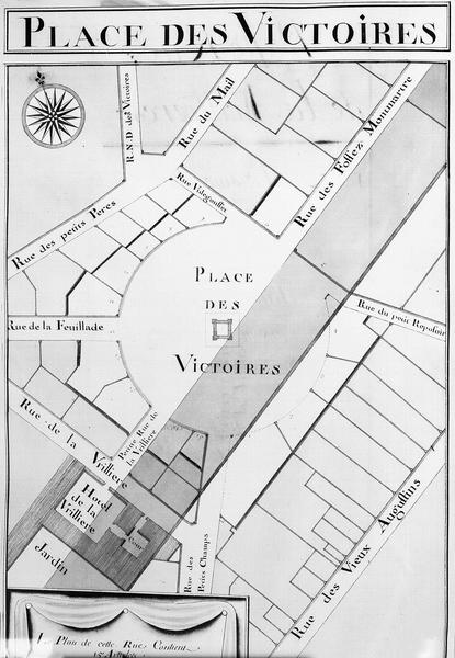 Plan de la place et du quartier