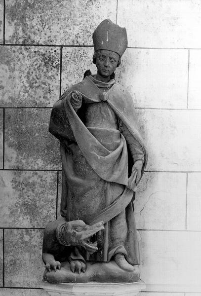 Statue d'applique : Saint Romain