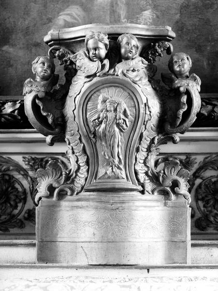 Tabernacle du maître-autel, en bois - © Ministère de la Culture (France), Médiathèque du patrimoine et de la photographie, diffusion RMN-GP