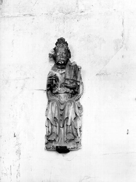Statue assise en albâtre : saint Pierre - © Ministère de la Culture (France), Médiathèque du patrimoine et de la photographie, diffusion RMN-GP