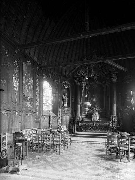 Vue intérieure du choeur