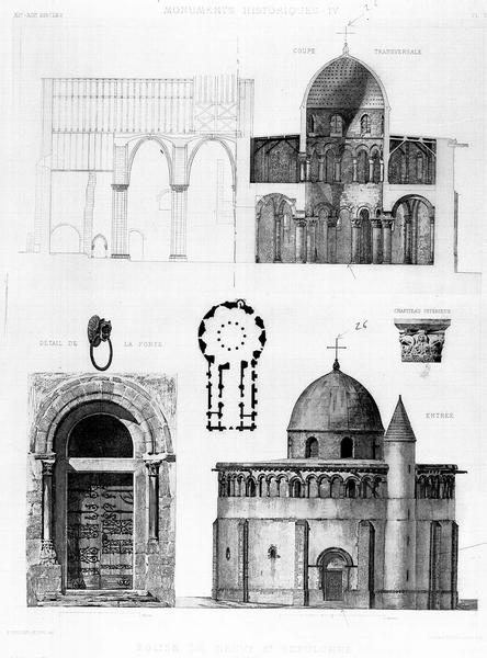 Elevations ; état avant 1930