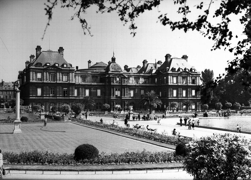 Façade sud sur le jardin du Luxembourg