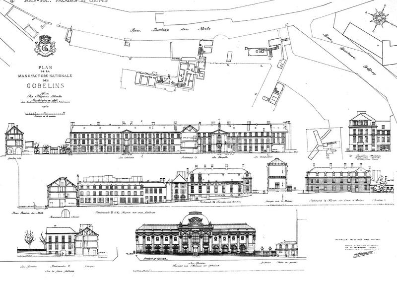 Plan du sous-sol, façades et coupes