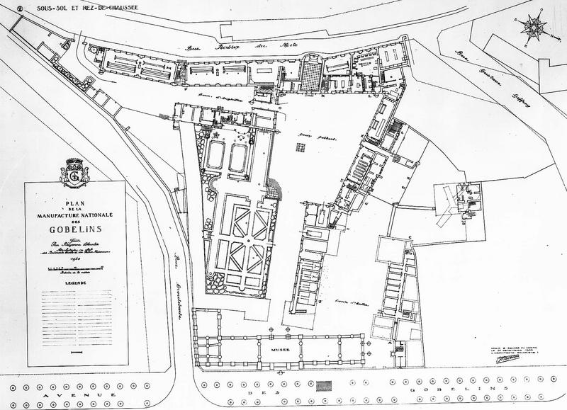 Plan du sous-sol et du rez-de-chaussée