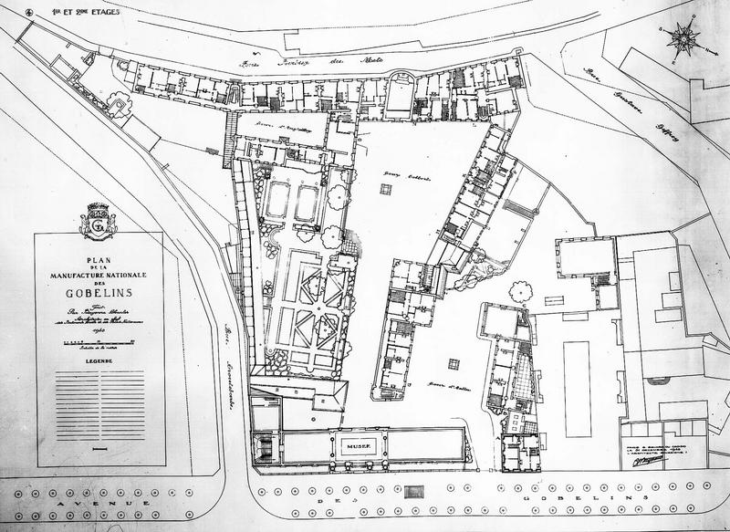 Plan du premier et du deuxième étage