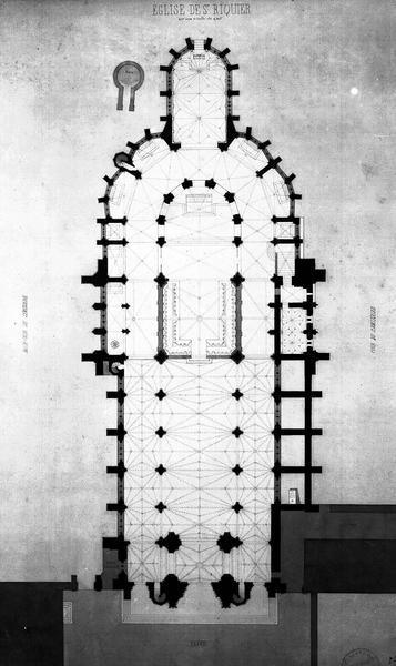 Plan de l'église