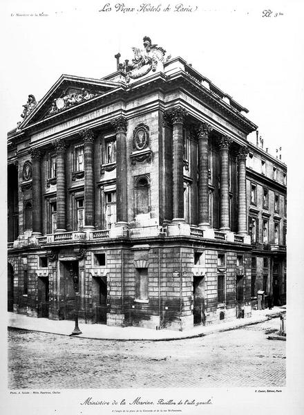 Pavillon de l'aile gauche