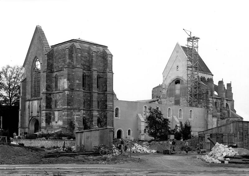 Ensemble sud-ouest : réfection du mur sud