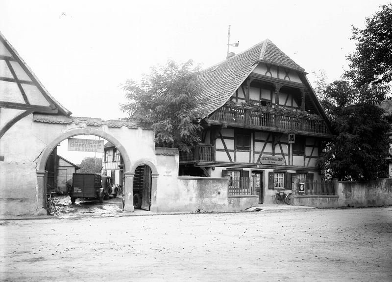 Façade extérieure latérale