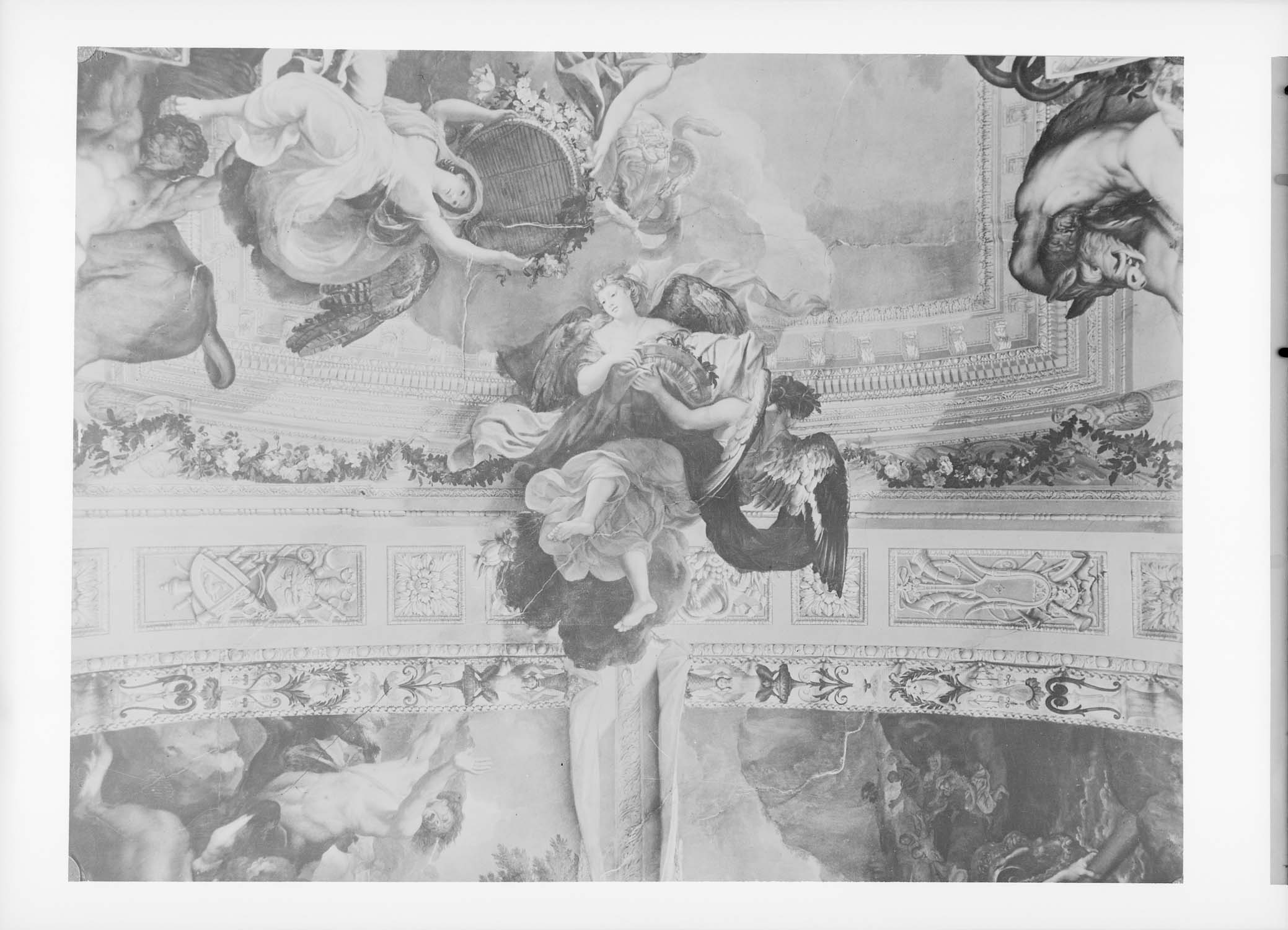 Détail du plafond de la galerie d'Hercule