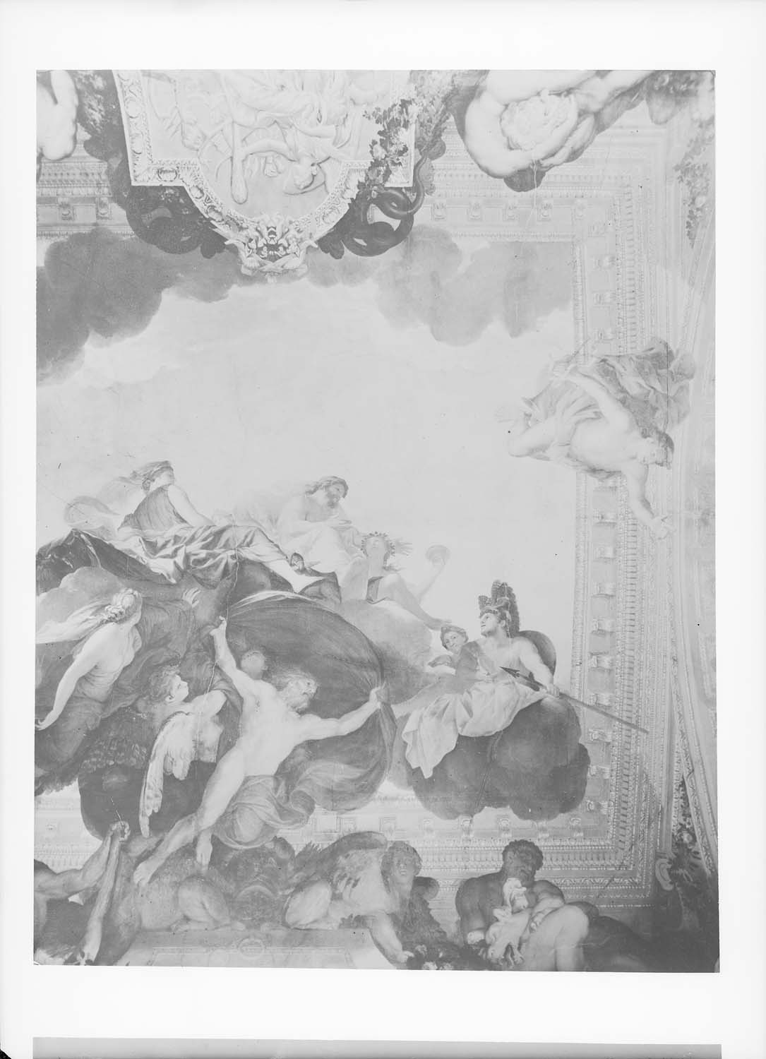 Détail du plafond de la galerie d'Hercule