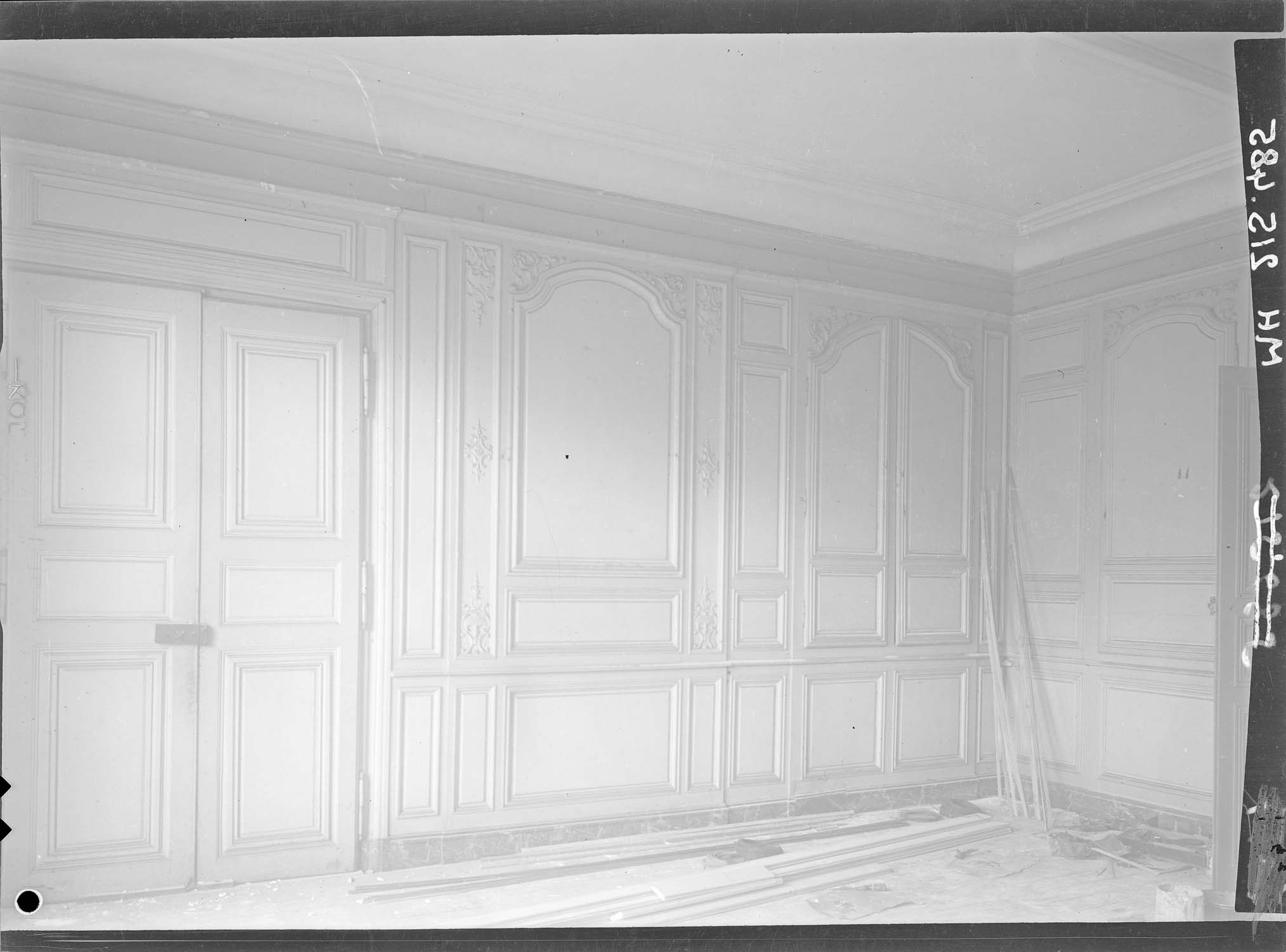Ensemble de boiseries du salon
