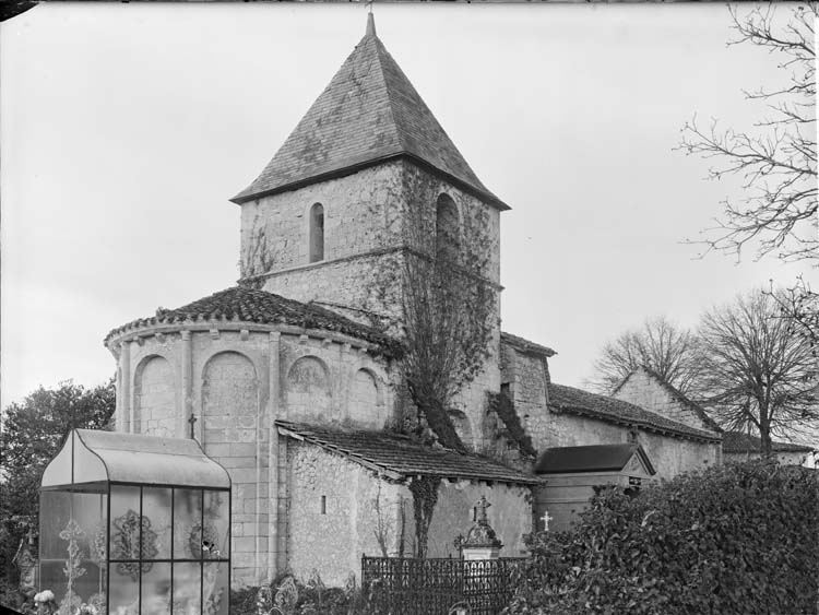 Ensemble nord-est, chevet et clocher