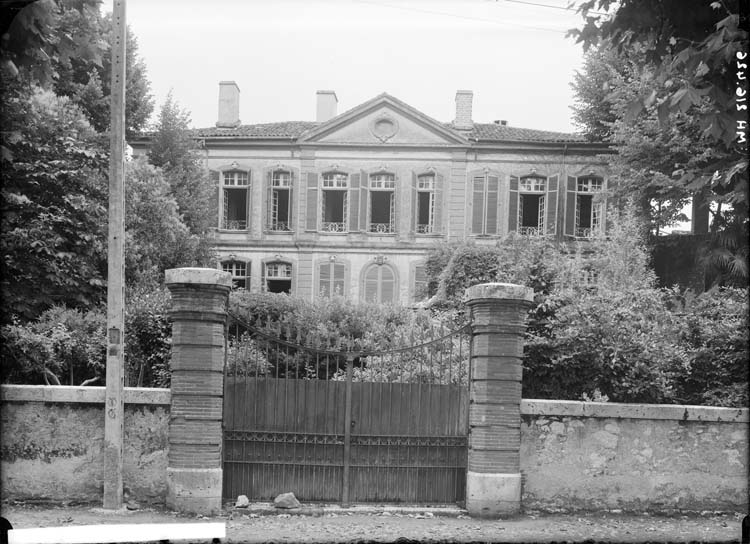 Façade sur le jardin