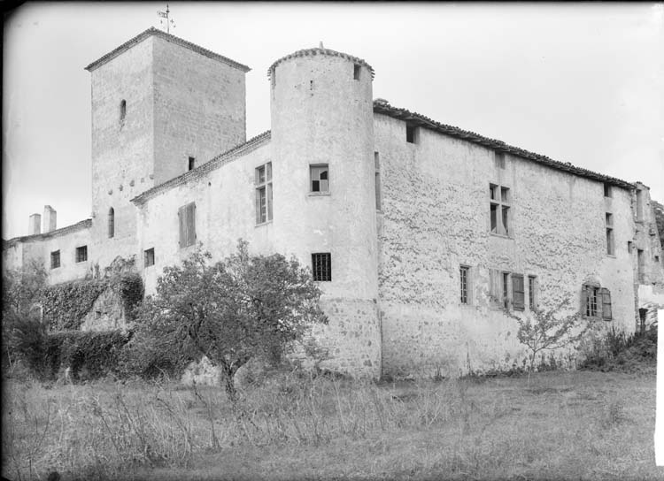 Ensemble nord : donjon carré