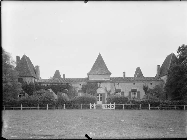 Façade postérieure sur le parc