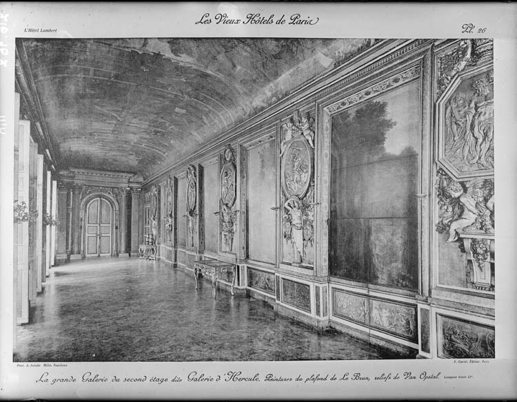 Grande galerie du 2e étage dite galerie d'Hercule