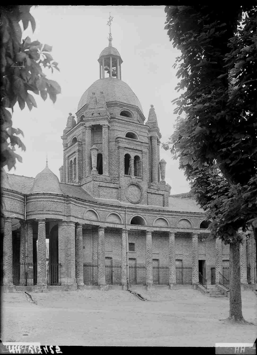 Partie de la façade sud