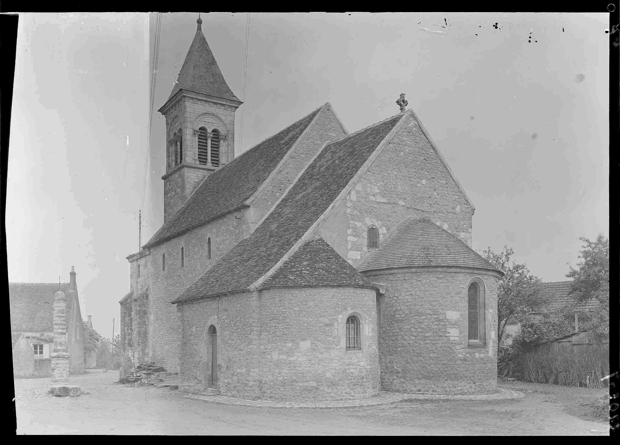 Extérieur, ensemble sud-est