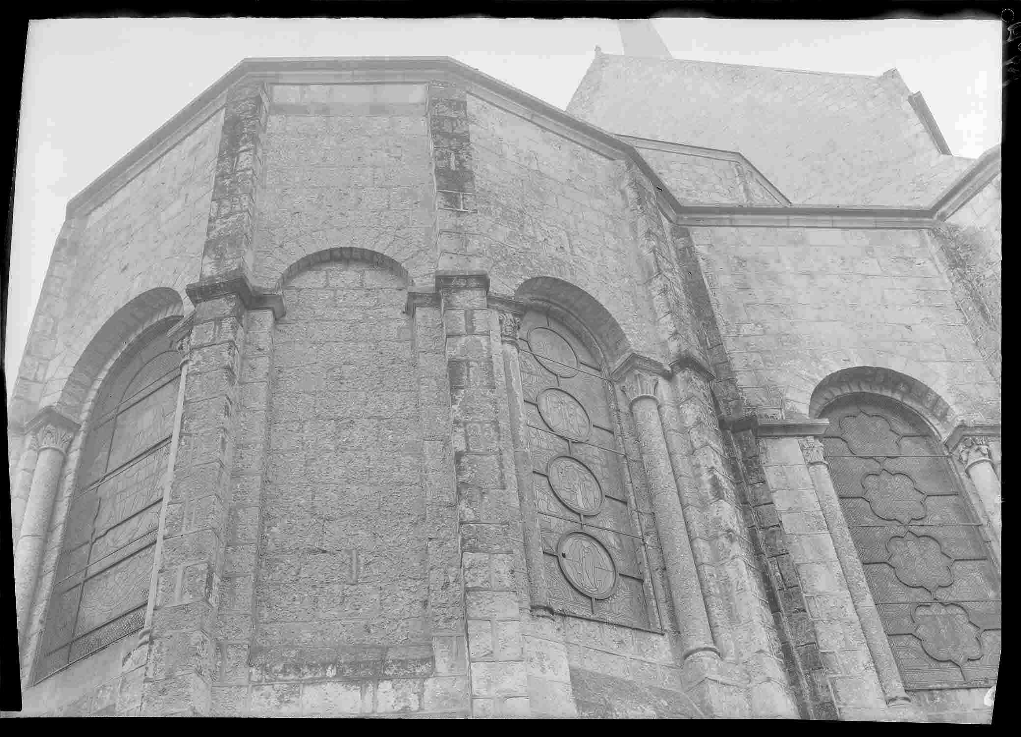 Extérieur, chapelle absidiale côté nord