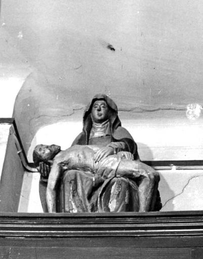 groupe sculpté : Vierge de Pitié