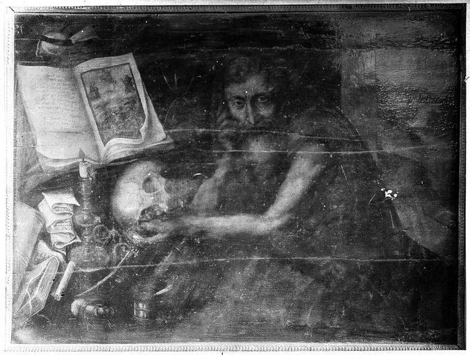 tableau : Saint Jérôme méditant sur la mort