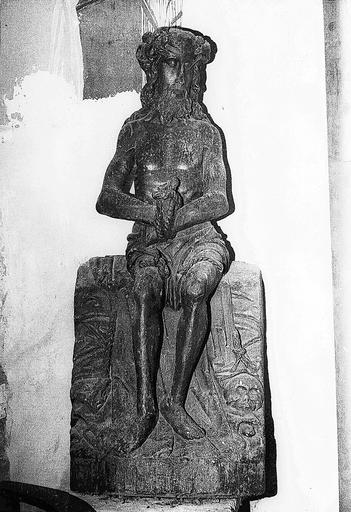 statue : Christ de pitié - © Ministère de la Culture (France), Médiathèque du patrimoine et de la photographie (objets mobiliers), tous droits réservés