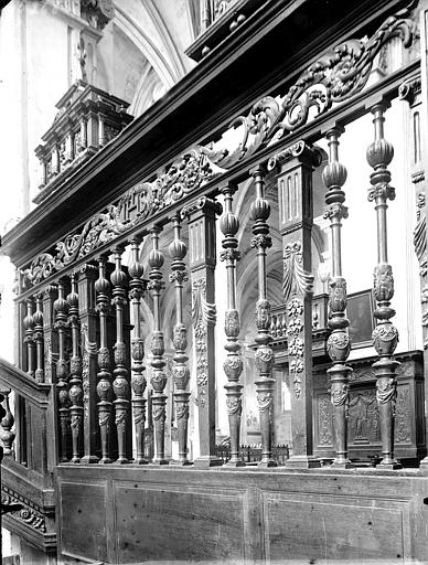 Boiserie formant la clôture du choeur