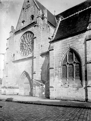 Façade nord de la chapelle de la Vierge