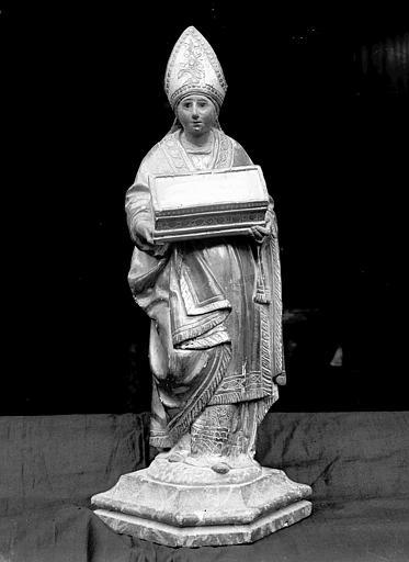 Statuette reliquaire : saint Léger