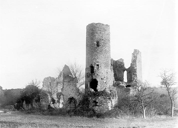 Ensemble des ruines côté ouest