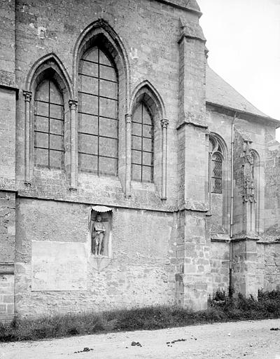 Partie de la façade sud