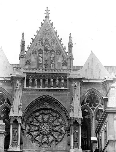 Transept nord : partie supérieure