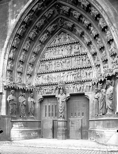 Portail Saint-Sixte (transept nord) : vue d'ensemble