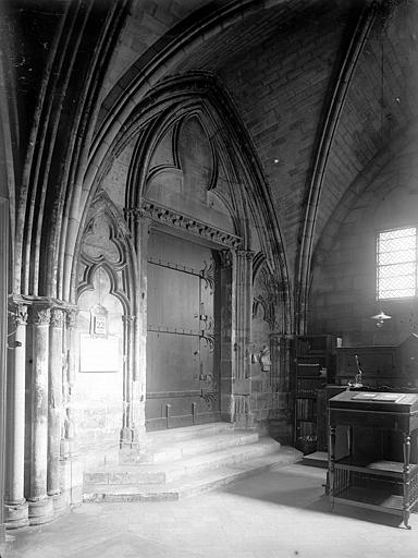 Sacristie, partie nord de l'ancienne salle capitulaire